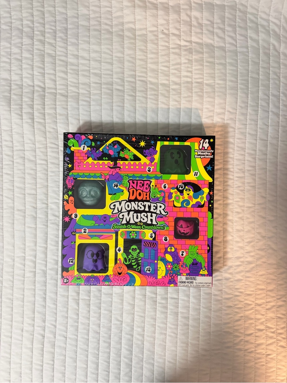Monster Mush Kids Squishy Set - Neon Multi